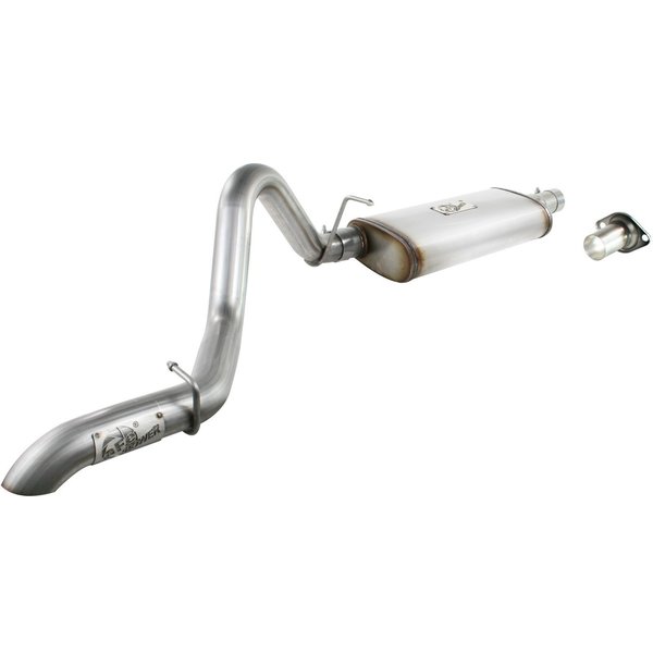 Afe Power JEEP WRANGLER TJ 97-06 I6-4.0L HT MACHFORCE XP; EXHAUST SYSTEMS CAT-BACK SS-409 49-46223